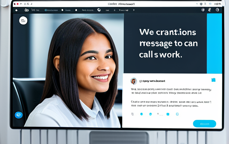 Intelligent Chatbot Interface**
Prompt: "A sleek, modern chatbot interface on a computer screen, displaying a friendly conversation bubble with a helpful customer service message. The background shows a blurred image of a diverse call center environment, fully clothed agents, appropriate attire, professional setting, safe for work, perfect anatomy, natural proportions, high quality, modern UI design, bright and inviting colors, professional."
**