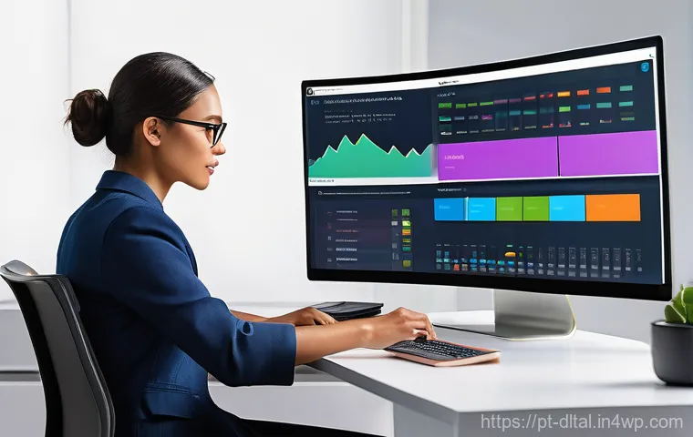최고의 일정 관리 소프트웨어 비교 - **Deep Focus Enabled by AI in a Home Office:**
    "A person in their early 30s, wearing comfortable...